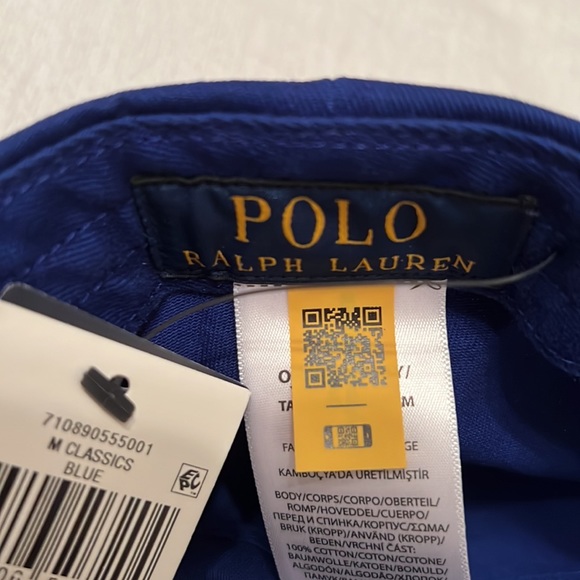 New mens Polo Ralph Lauren adjustable hat with leather strap. - Picture 4 of 4